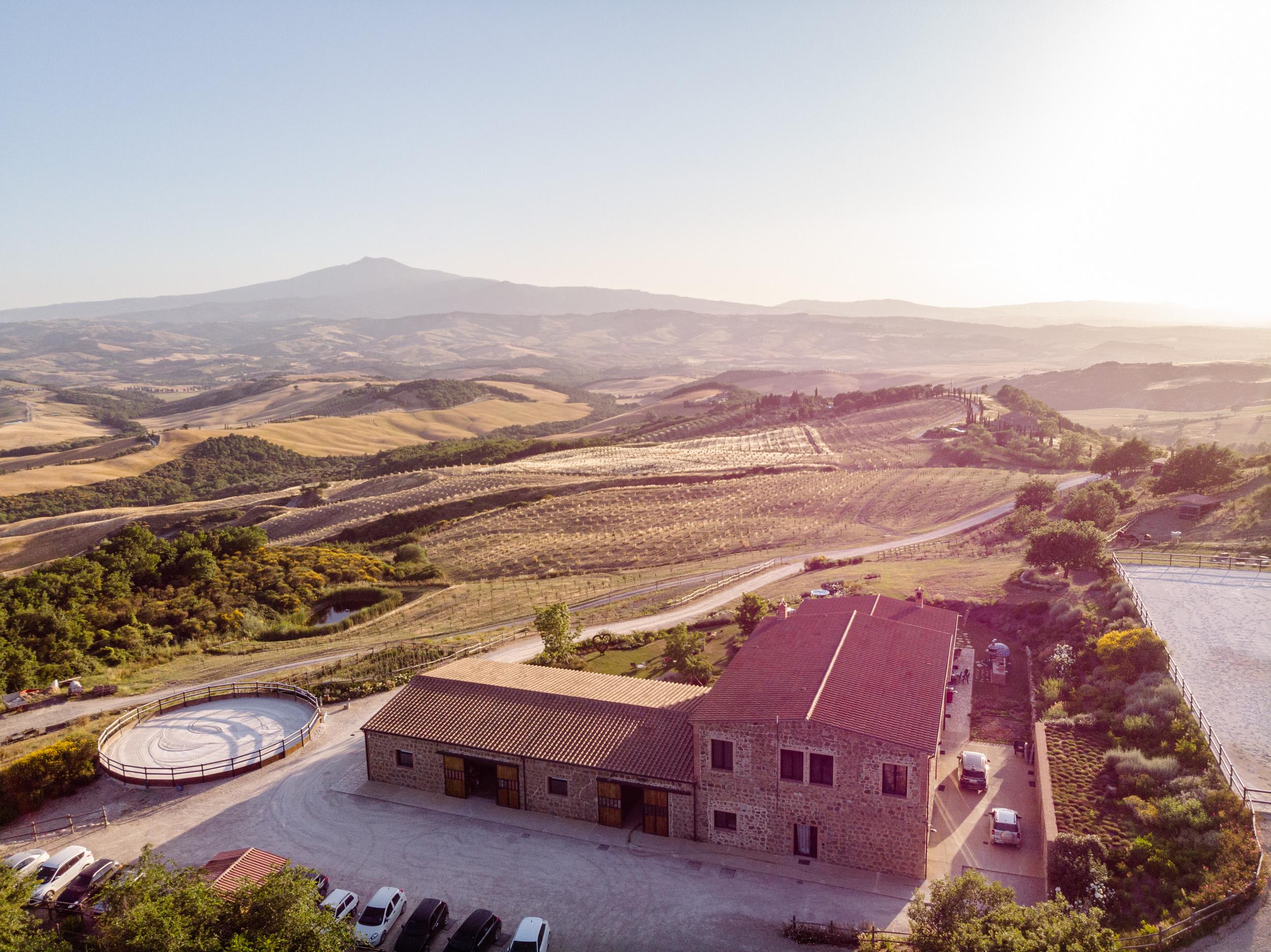 Podere Val D'Orcia - Tuscany Equestrian Sarteano Extérieur photo