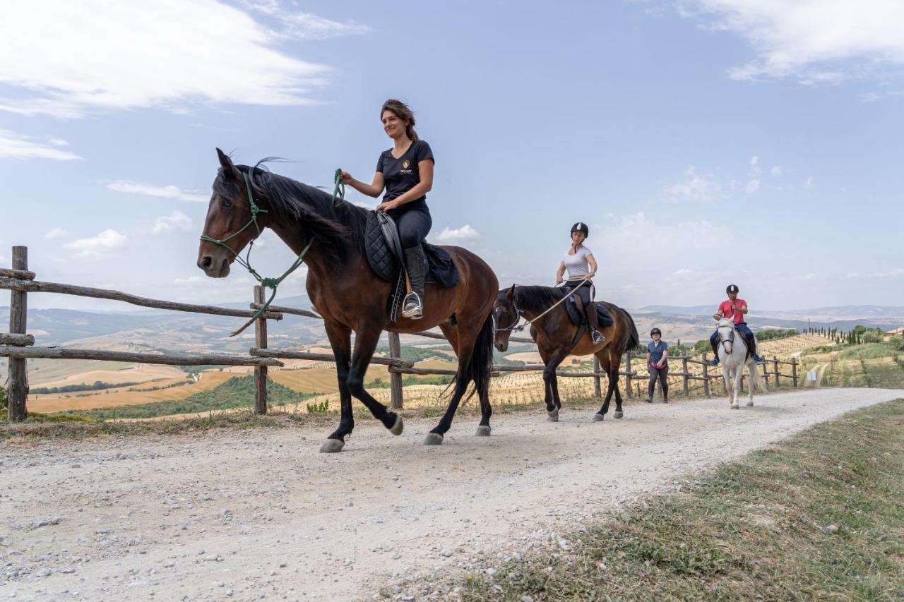 Podere Val D'Orcia - Tuscany Equestrian Sarteano Extérieur photo